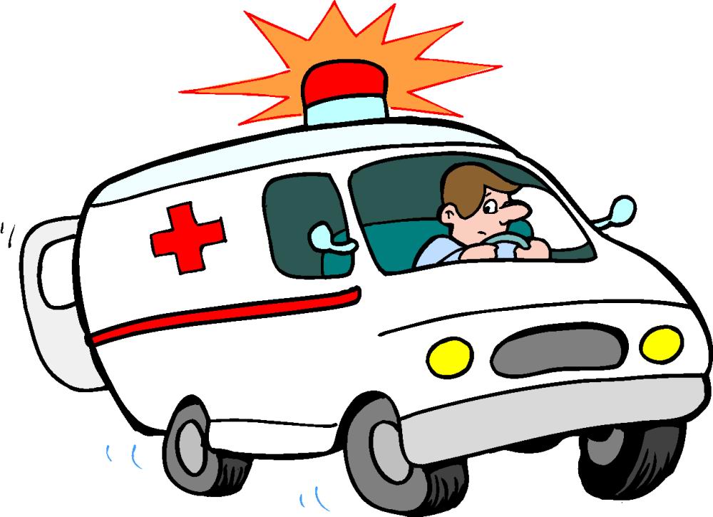 Clipart - Animaatjes ambulance 95328