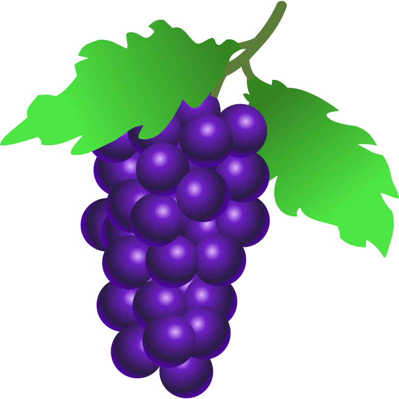 Clipart - grapes