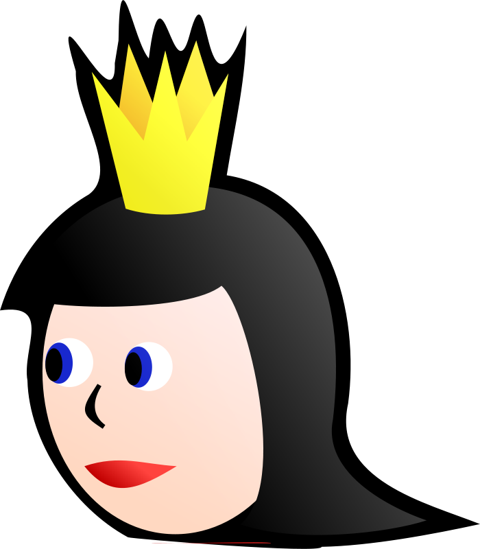Queen Nicubunu Ornamental Deck Queen Of Spades image - vector clip ...