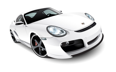 White Sports Car - Other & Cars Background Wallpapers on Desktop ...