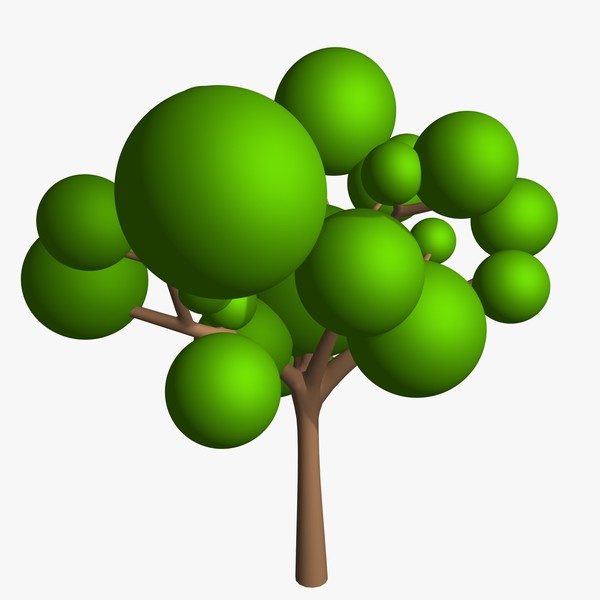 3d model cartoon tree - ClipArt Best - ClipArt Best