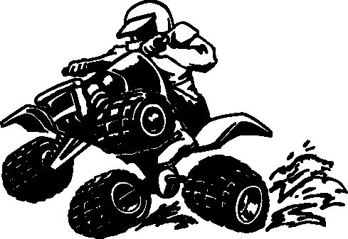 How To Draw A Four Wheeler - ClipArt Best