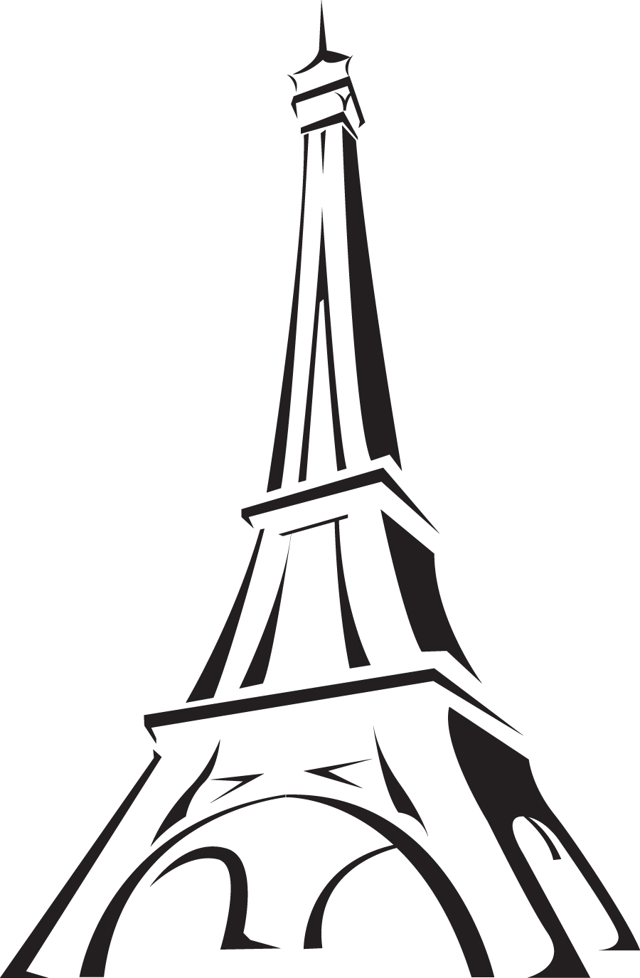 Eiffel tower | Clipart | Pinterest
