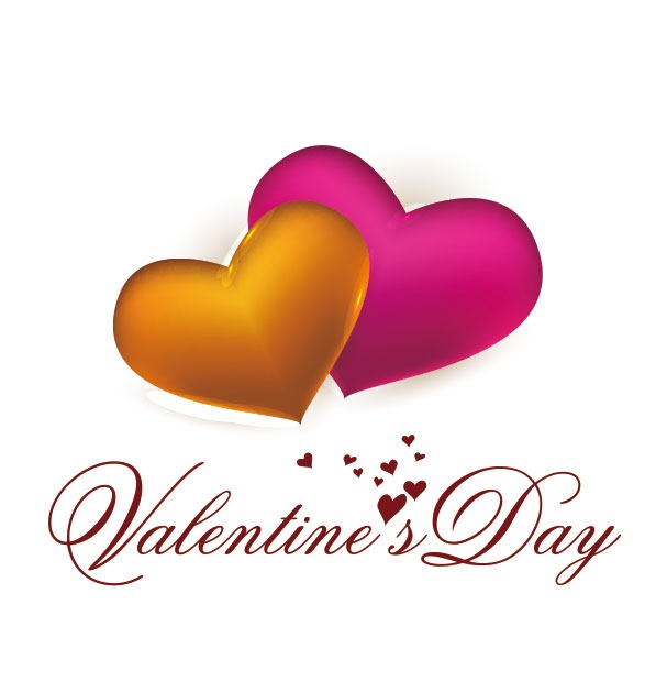 Valentine's Day Card Vector Illustration | Free Vector Graphics ...