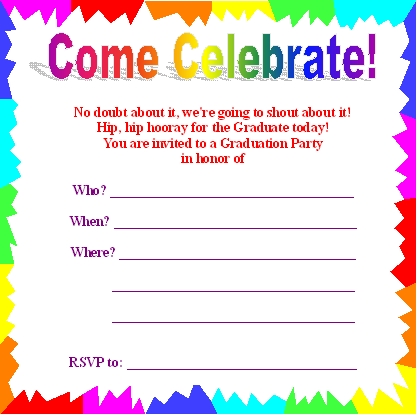 Partys Invitation: Party Invitations Free