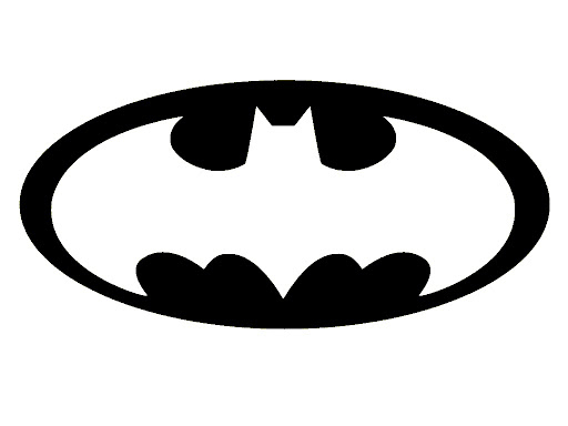 Batman Logo Stencil Template Printable - ClipArt Best - ClipArt Best