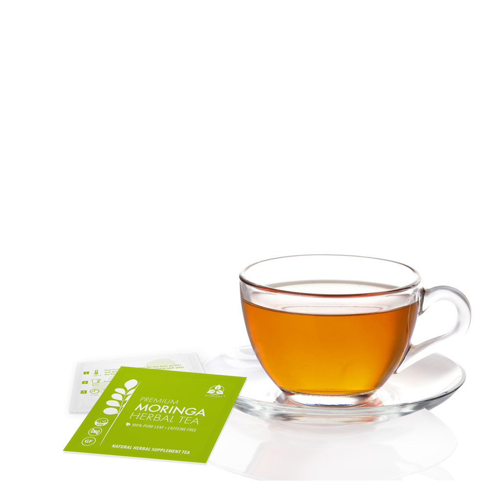 Vitaleaf 100% Pure Leaf Premium Moringa Tea Bags | Moringa Oleifera