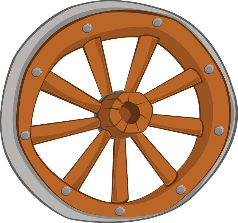 Wooden Wheel Clipart - Free Clip Art Images