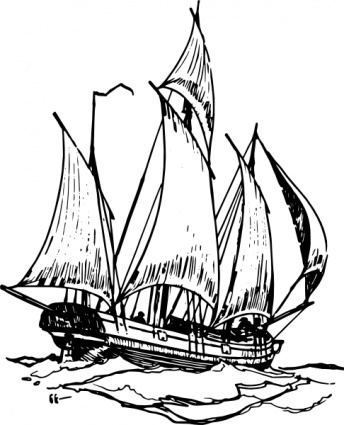 Lugger Ship clip art - Download free Other vectors - ClipArt Best ...
