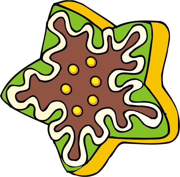 free holiday cookie clip art - photo #1