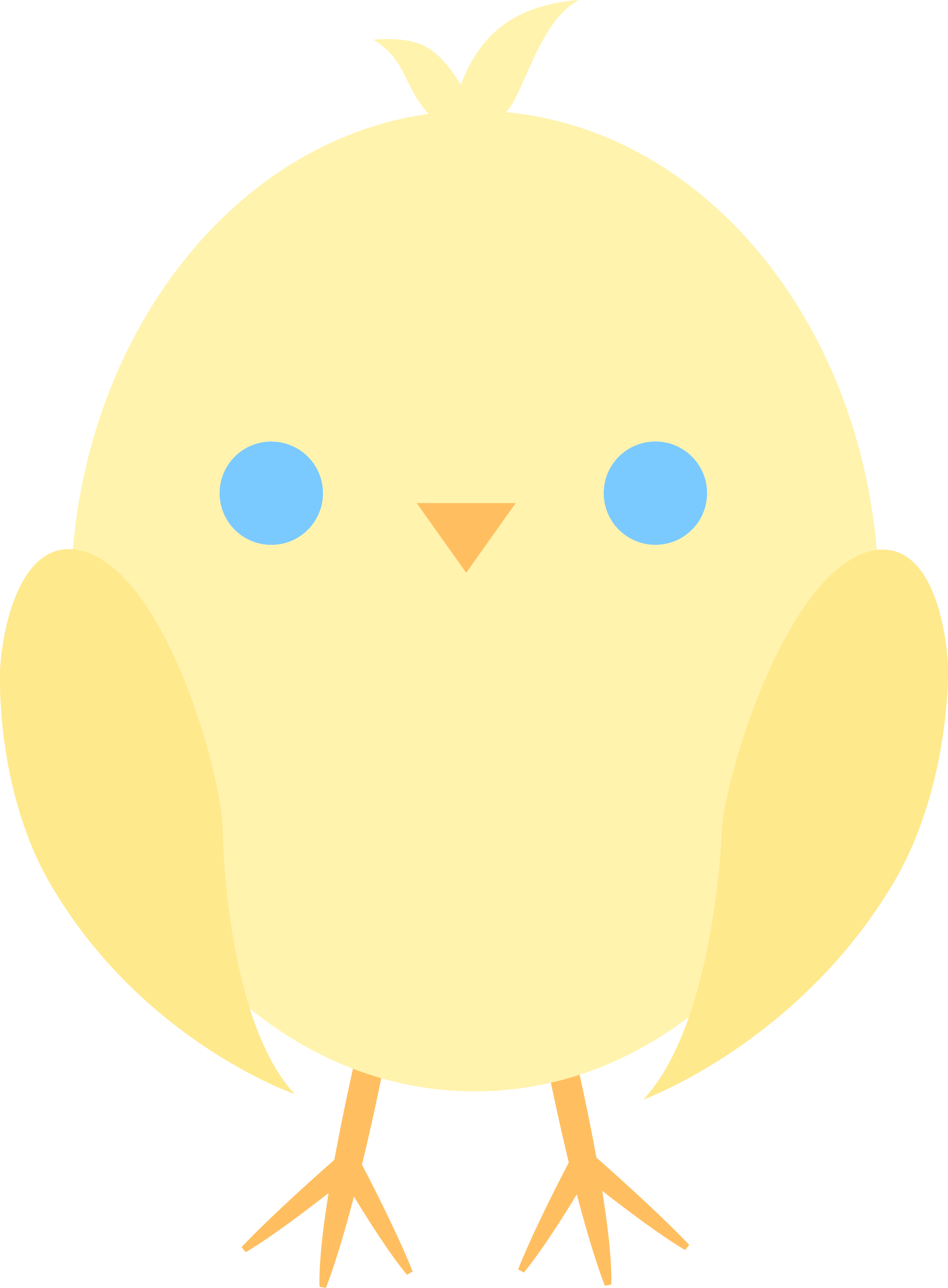 clipart yellow chick - photo #26