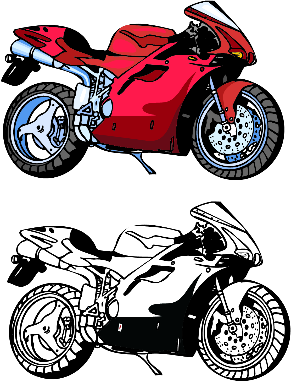 Simple Motorcycle Clipart Hd Pictures 4 HD Wallpapers | lzamgs.