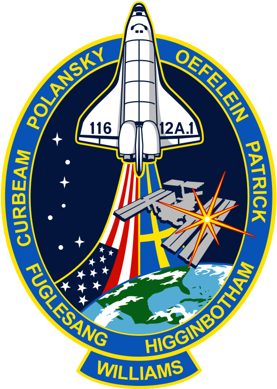 File:STS-116 emblem.svg - Wikimedia Commons