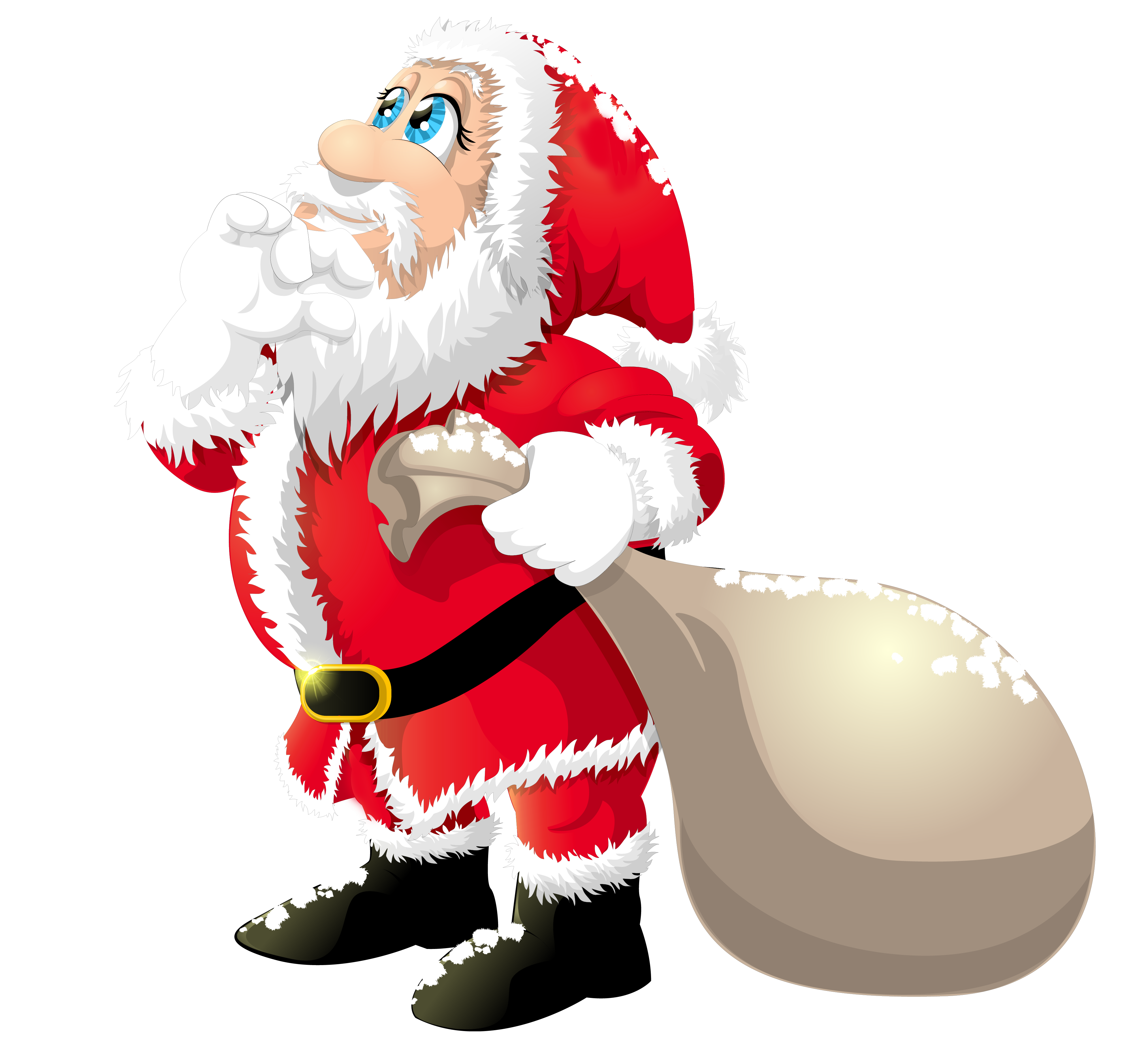 Cute Santa Claus Clipart