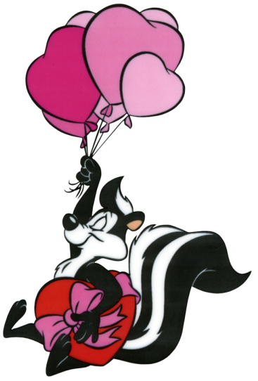 Free Valentine's Day Looney Tunes Pepe Le Pew Cartoon Scrapbook ...