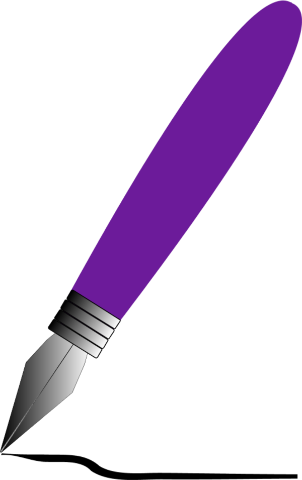 Pen and Ink - vector Clip Art