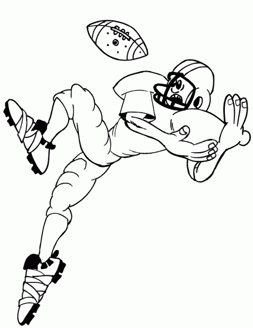 Football Coloring Pages Best Collections 2011 | Cartoon Coloring Pages