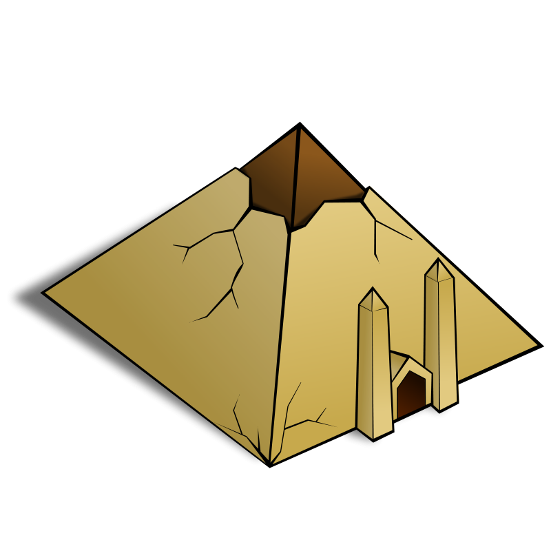 RPG Map Symbols: Pyramid Clip Art Download