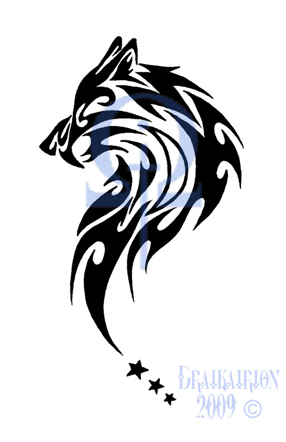 Determined Flame Wolf Tattoo by WildSpiritWolf on deviantART