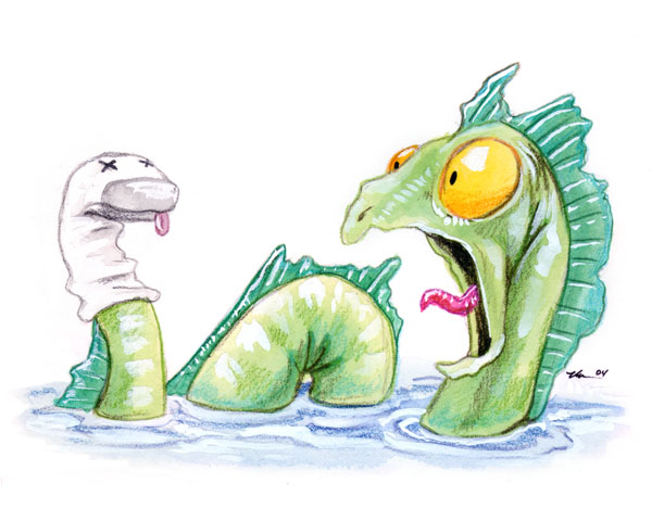 Loch Ness Monster Cartoon Pictures - Cliparts.co