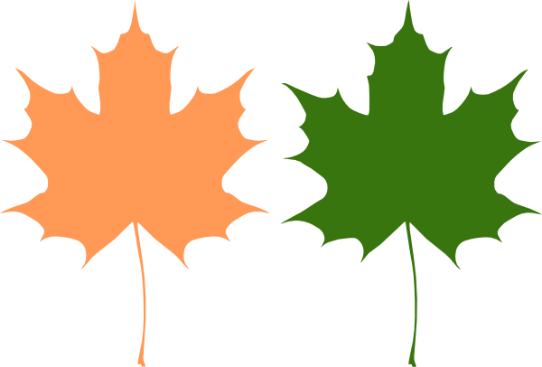 Maple Leaves clip art - vector clip art online, royalty free ...