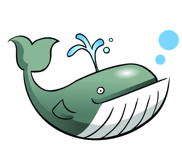 free clip arts: cute whale free vector and clip arts and logo ...