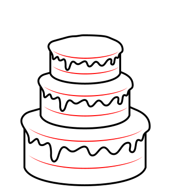 Cake Outline - ClipArt Best