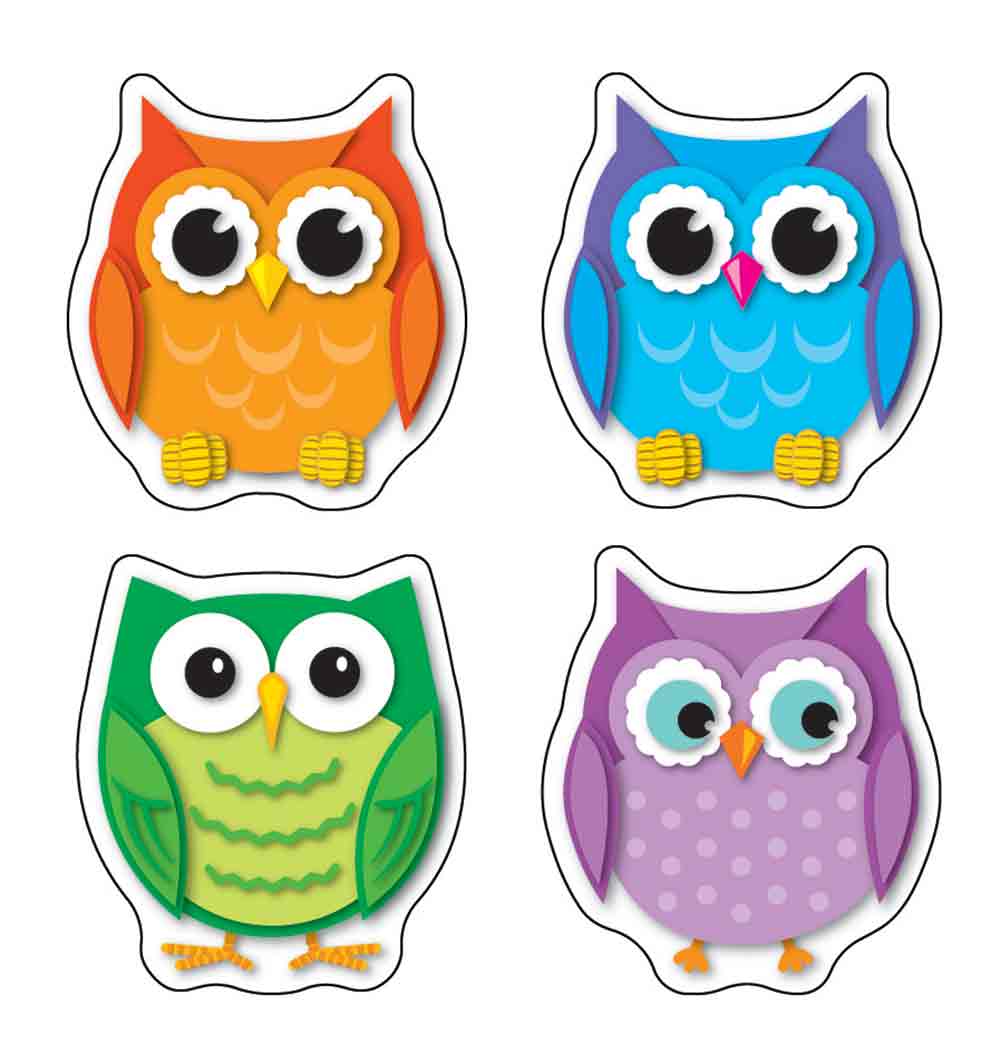 Colorful Owls Colorful Cut Outs Car Pictures