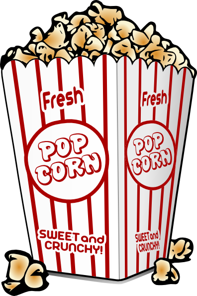 Popcorn Clip Art at Clker.com - vector clip art online, royalty ...