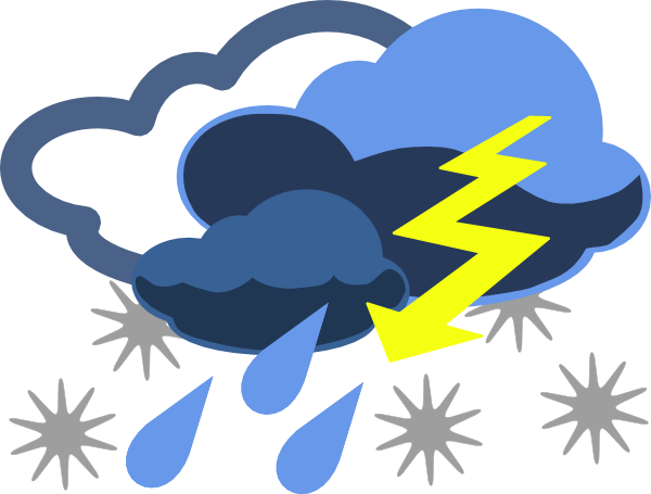 Inclement Weather clip art - vector clip art online, royalty free ...