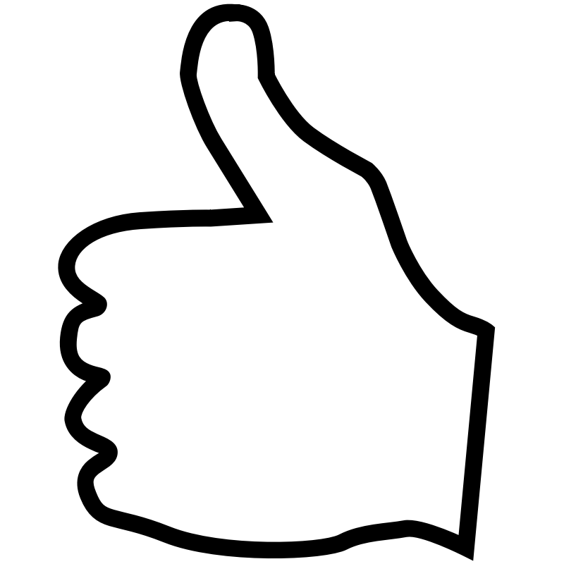 clip art pictures of thumbs up - photo #37