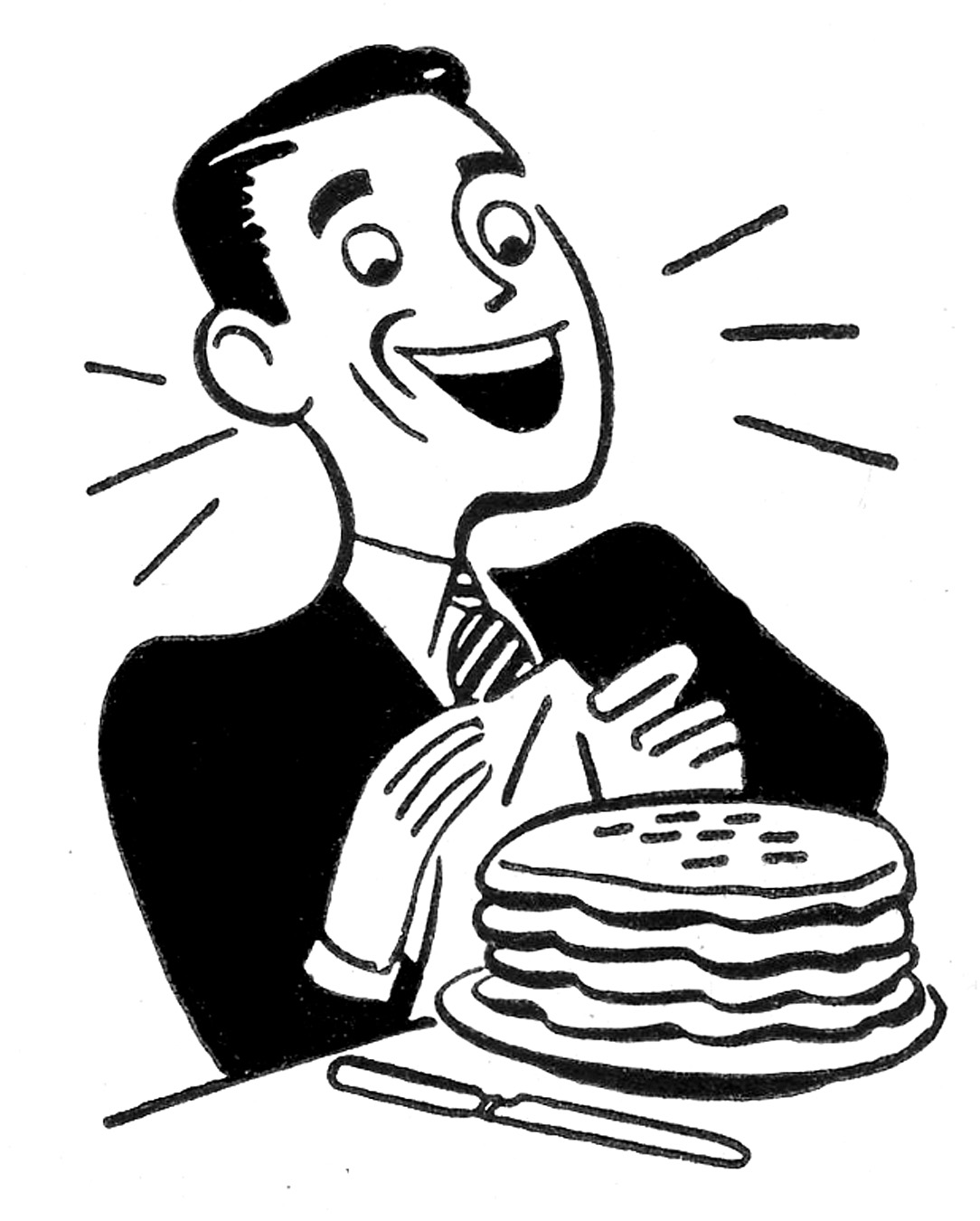 Images For > Flipping Pancakes Clip Art