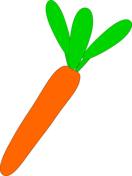 Carrot Cartoon clip art - vector clip art online, royalty free ...