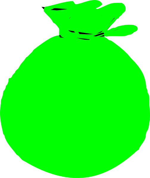 Green Money Bag Clip Art | Clipart Panda - Free Clipart Images