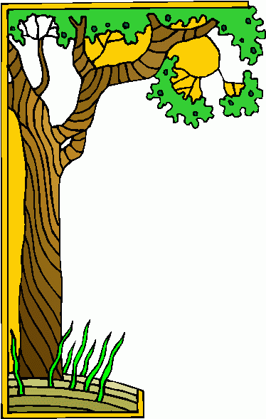 clip art tree border - photo #6