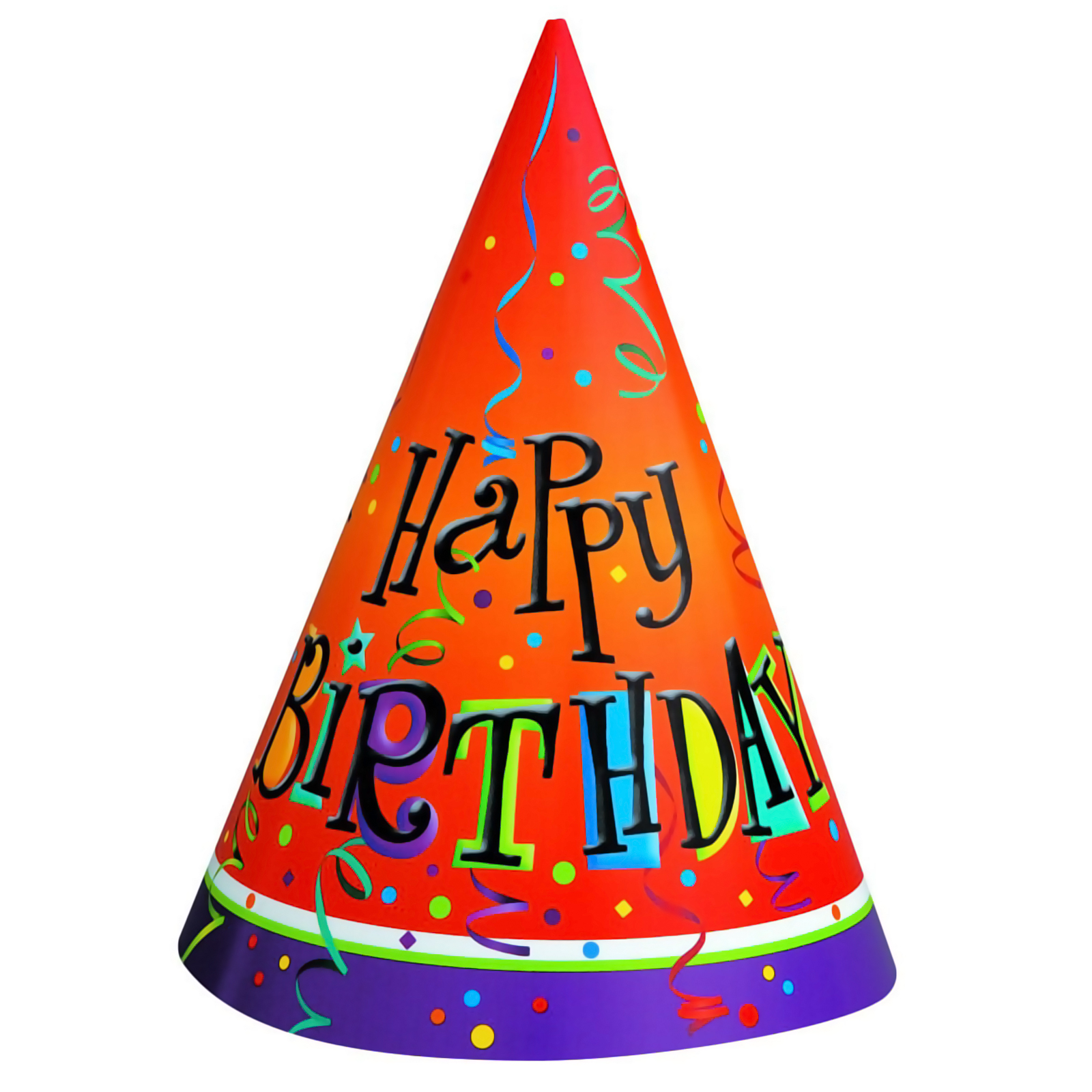 Lively Birthday Cone Hats | ThePartyWorks - ClipArt Best - ClipArt ...