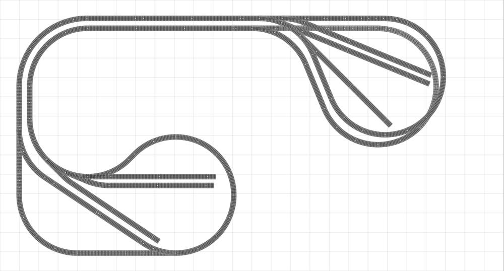 Looking for a O72 Fastrack Reverse loop RR Track plan. | O Gauge 