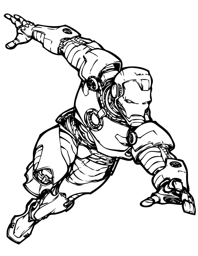 marvel Iron Man Coloring Pages | Coloring Pages