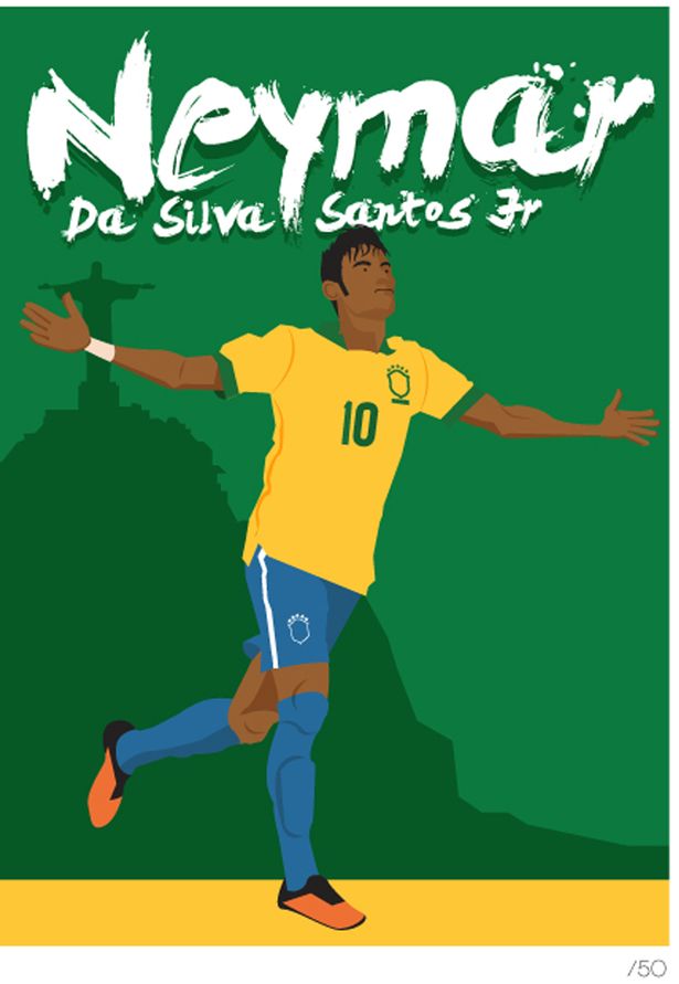 These beautiful World Cup posters combine iconic imagery with ...