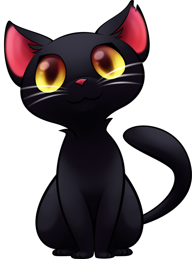 Black Cat Cartoon Cliparts.co