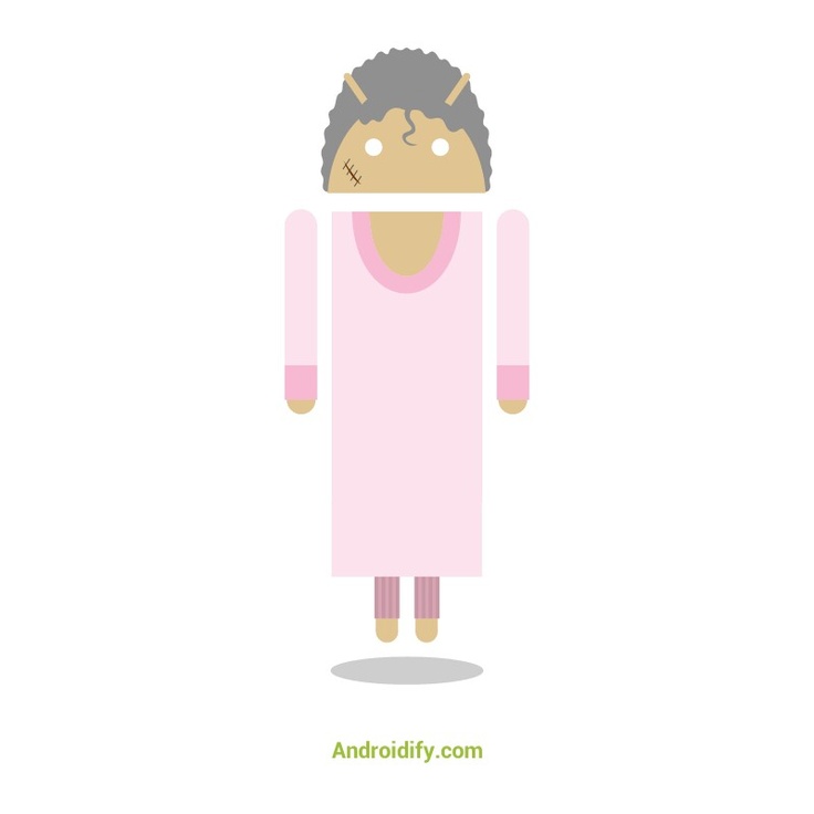 Me as an old lady android style | Android Me | Pinterest