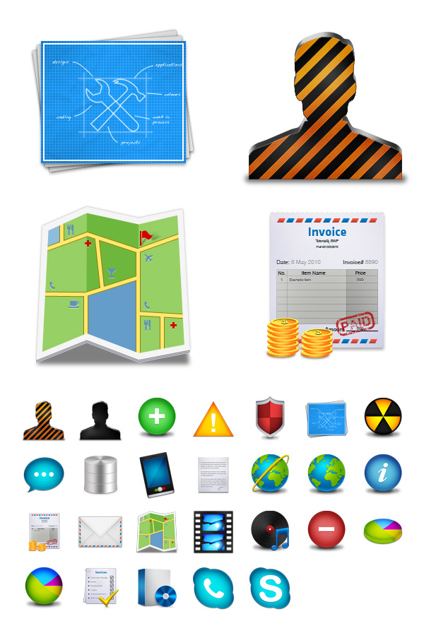 Free Icons: Icon Pack: 256×256 Business Icons