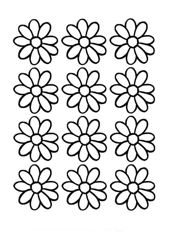 daisies coloring pages - photo #20