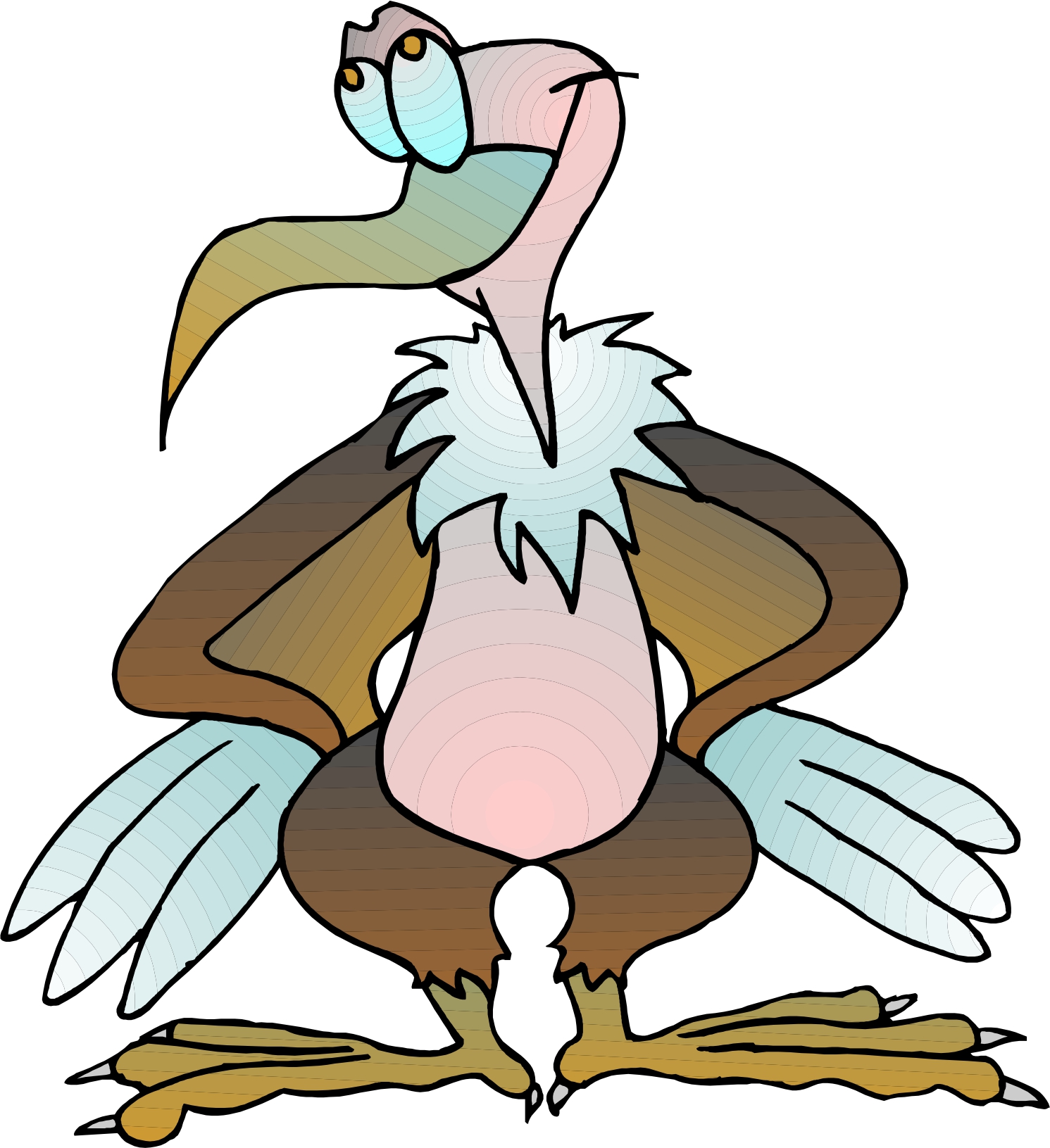 clipart of vulture - photo #14
