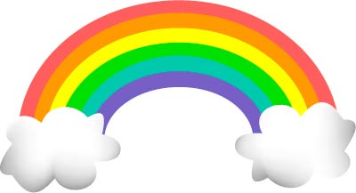 Pictures Of Cartoon Rainbows - ClipArt Best