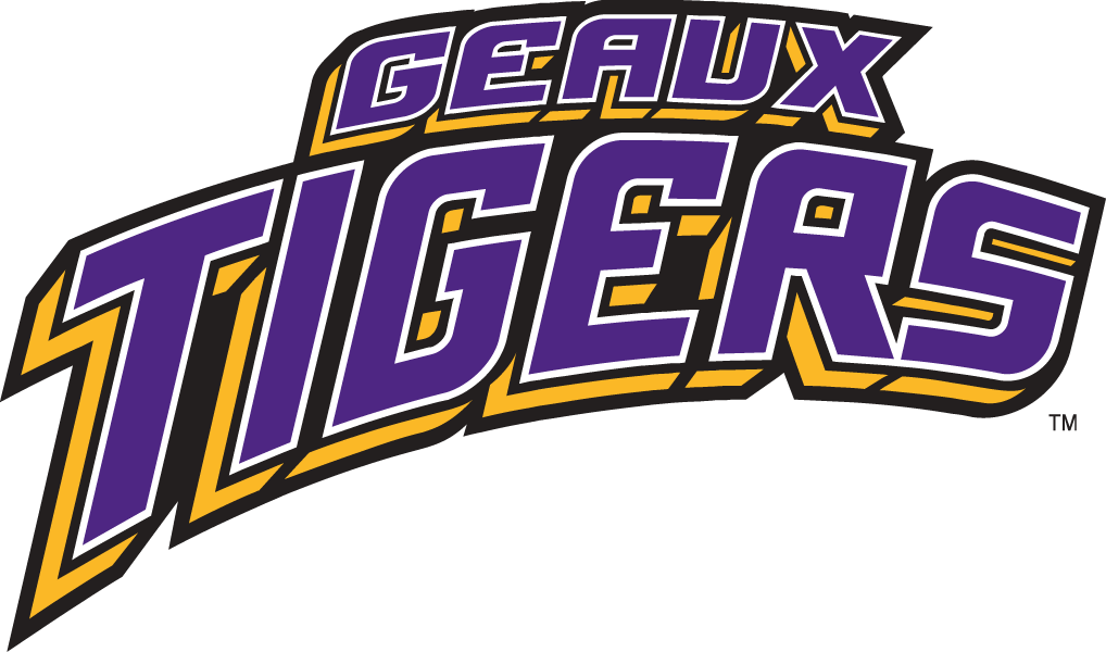 LSU Tigers Wordmark Logo - NCAA Division I (i-m) (NCAA i-m ...