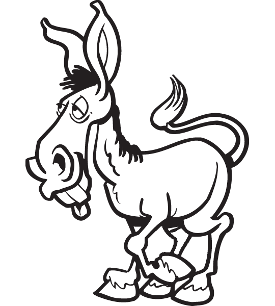 Cartoon Donkey Clipart Download Free Drawing Graphics - ClipArt ...