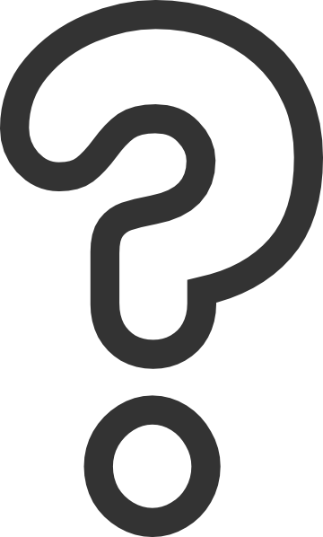 Question Mark Clipart Black And White | Clipart Panda - Free ...