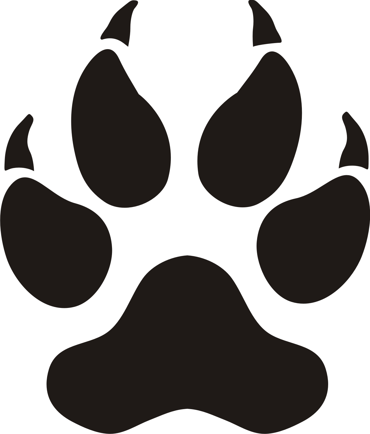 Tiger Paw Clipart Cliparts.co