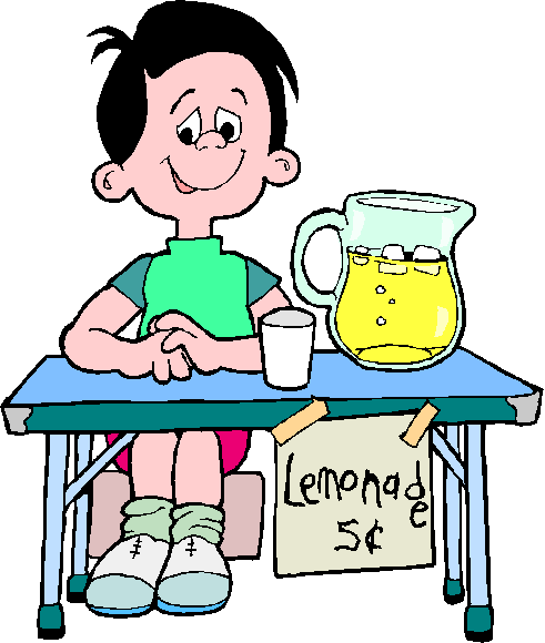 clipart lemonade stand - photo #1